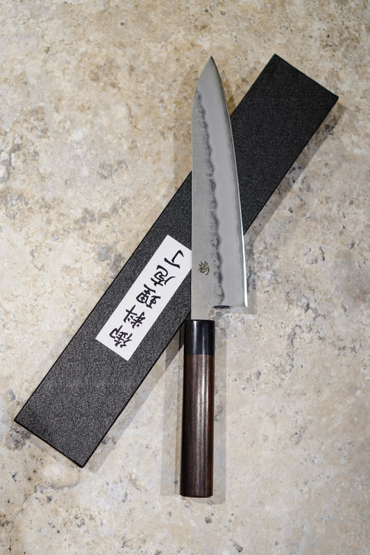 Tosa Tsuru Ginsan#3 Nashiji Gyuto 210mm