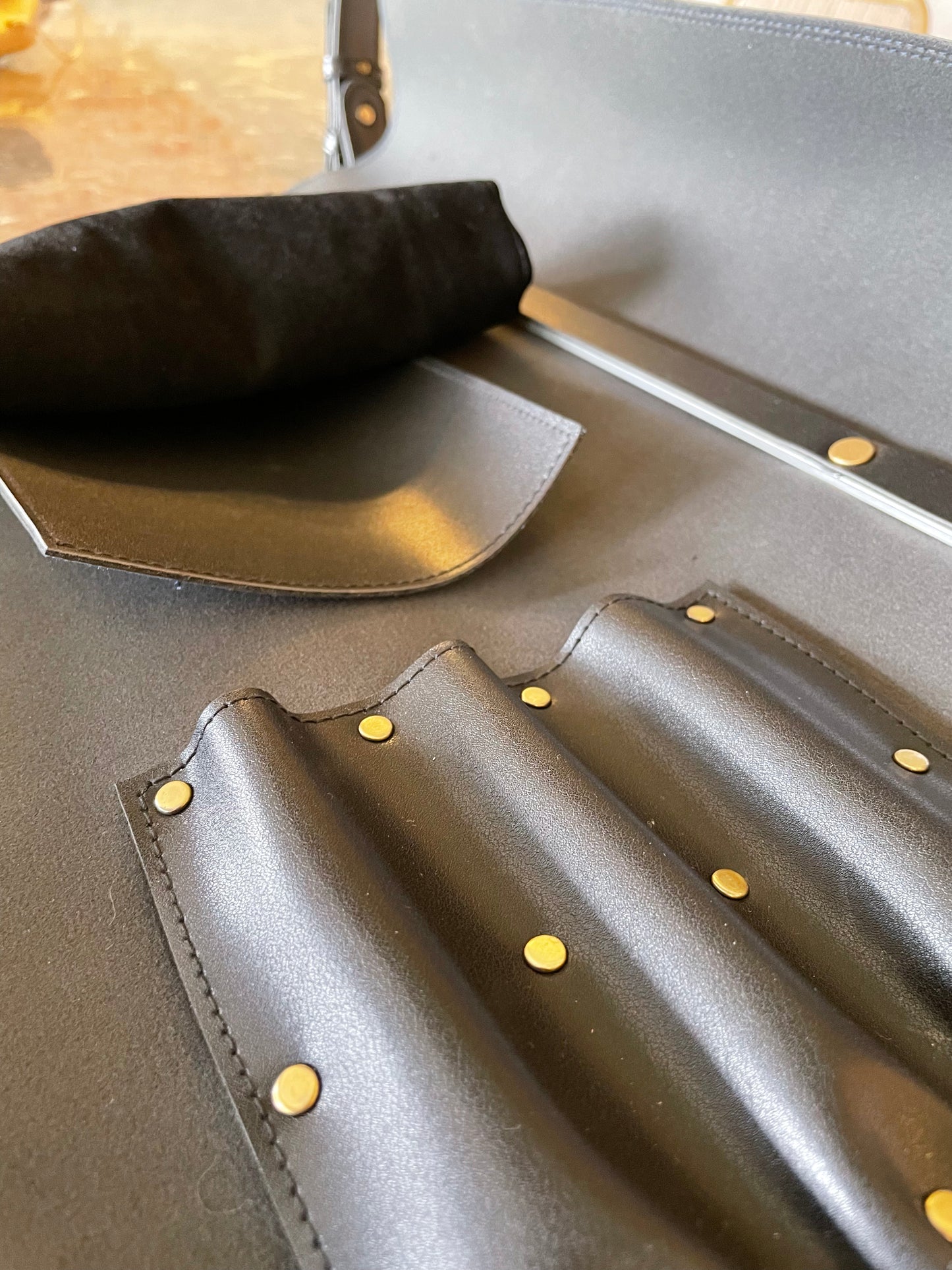 PVC Knife Roll - Black